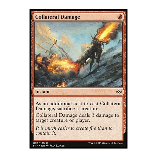 Collateral Damage FOIL - FRF