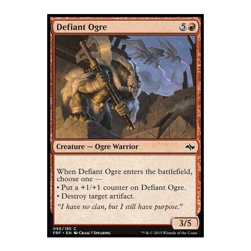 Defiant Ogre FOIL - FRF