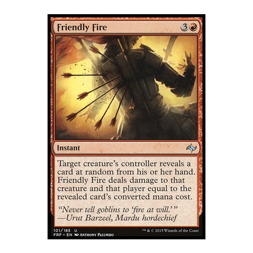 Friendly Fire FOIL - FRF