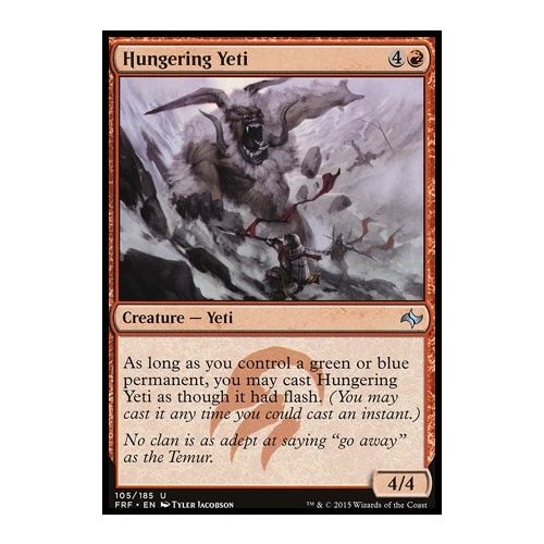 Hungering Yeti FOIL - FRF