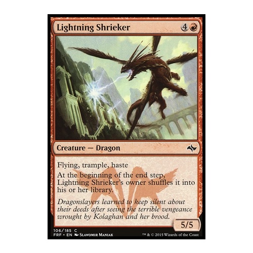 Lightning Shrieker FOIL - FRF