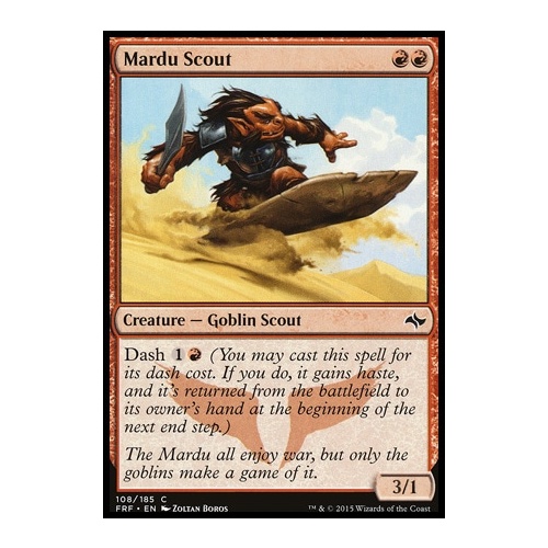 Mardu Scout FOIL - FRF