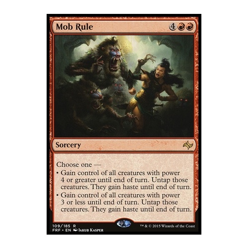 Mob Rule FOIL - FRF