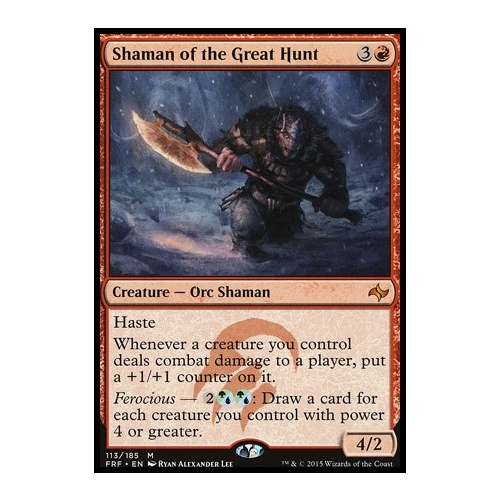 Shaman of the Great Hunt FOIL - FRF