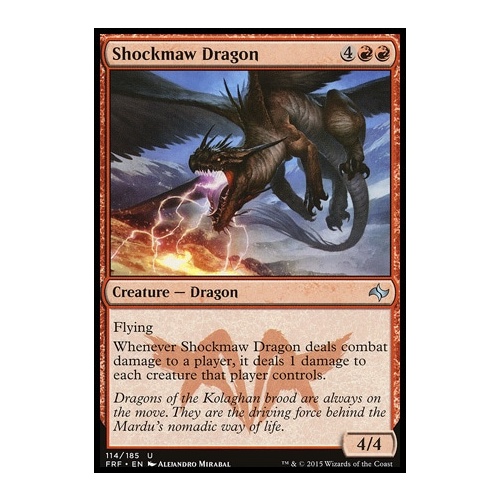 Shockmaw Dragon FOIL - FRF