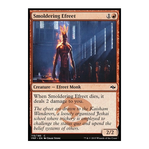 Smoldering Efreet - FRF