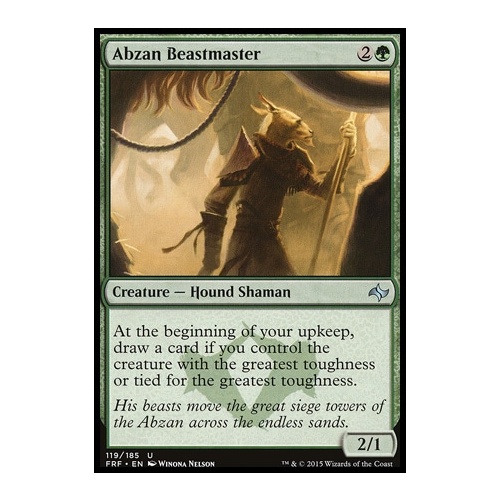 Abzan Beastmaster FOIL - FRF