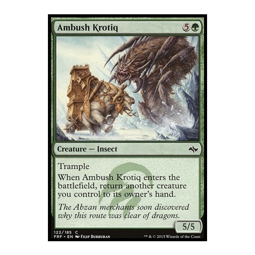 Ambush Krotiq FOIL - FRF