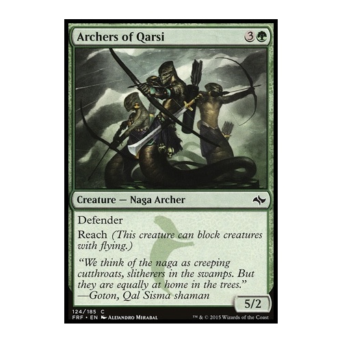 Archers of Qarsi - FRF