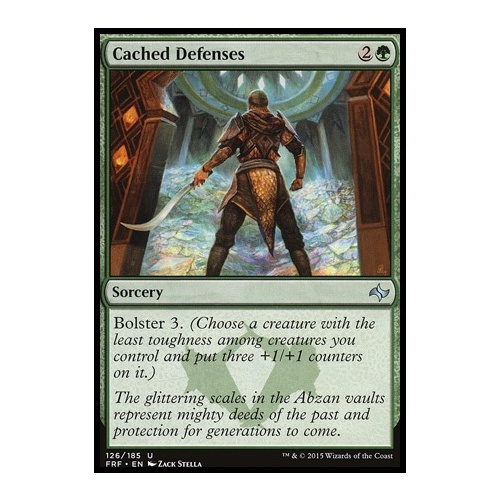 Cached Defenses - FRF