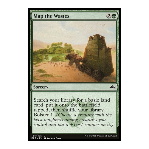 Map the Wastes FOIL - FRF