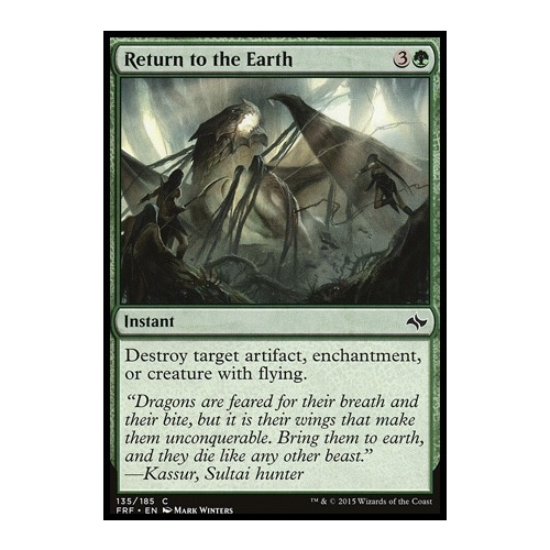 Return to the Earth FOIL - FRF