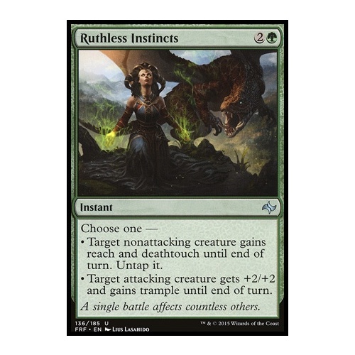 Ruthless Instincts FOIL - FRF