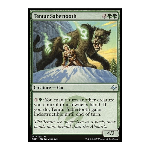 Temur Sabertooth FOIL - FRF