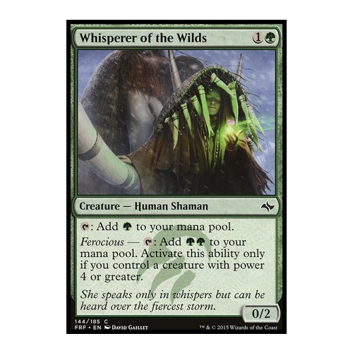 Whisperer of the Wilds FOIL - FRF