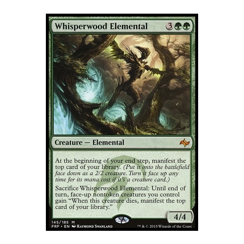 Whisperwood Elemental FOIL - FRF