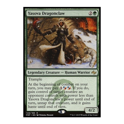 Yasova Dragonclaw FOIL - FRF