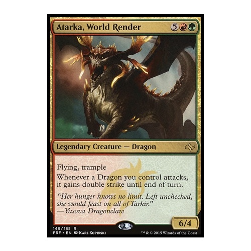 Atarka, World Render FOIL - FRF