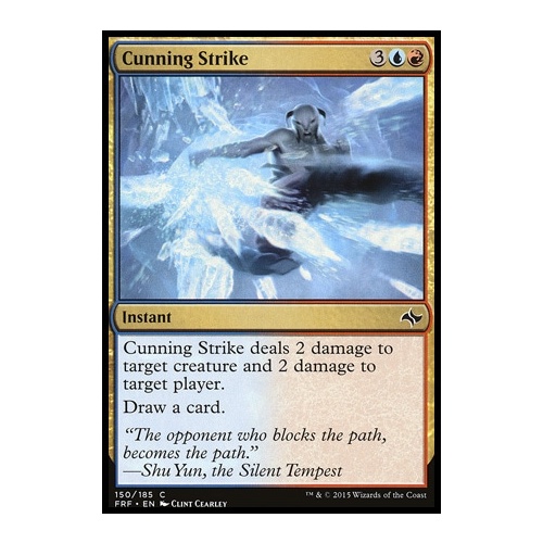 Cunning Strike FOIL - FRF