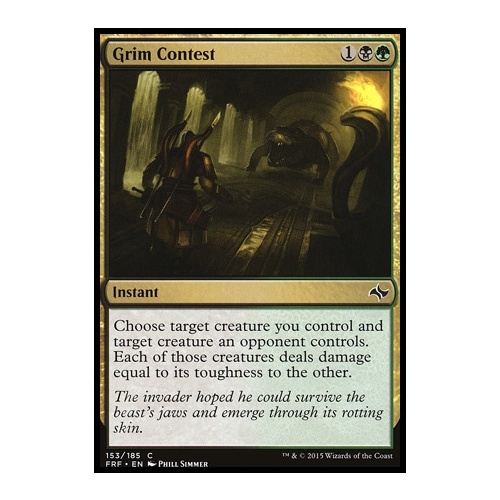 Grim Contest FOIL - FRF