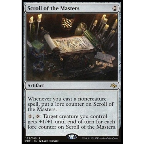 Scroll of the Masters - FRF