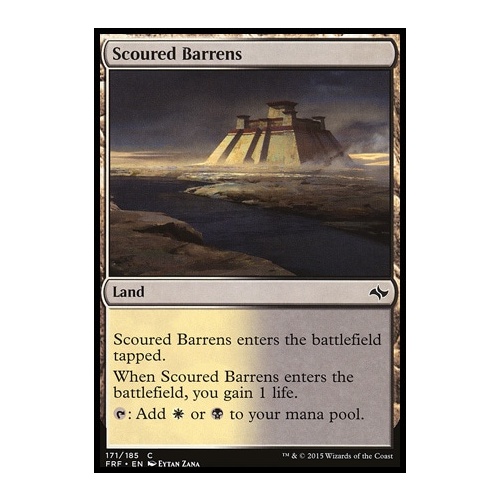 Scoured Barrens FOIL - FRF