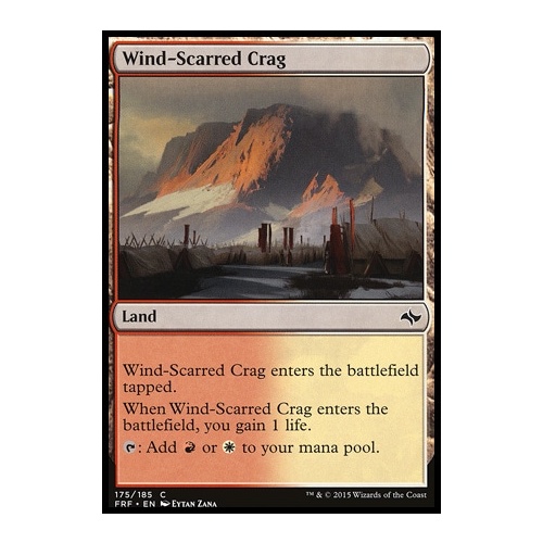 Wind-Scarred Crag FOIL - FRF