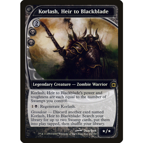 Korlash, Heir to Blackblade - FUT