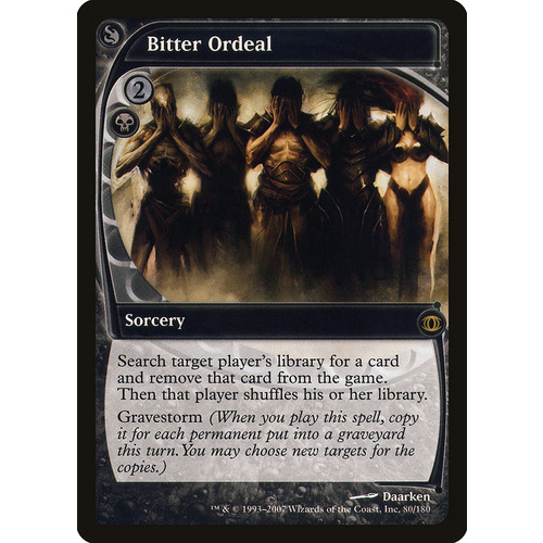 Bitter Ordeal FOIL - FUT