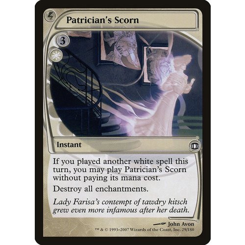 Patrician's Scorn FOIL - FUT