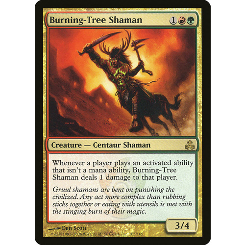 Burning-Tree Shaman - GPT