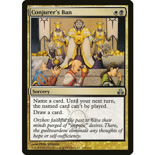 Conjurer's Ban - GPT