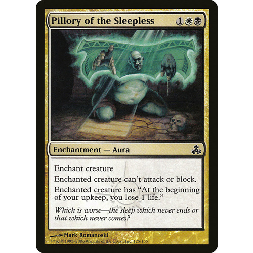 Pillory of the Sleepless - GPT