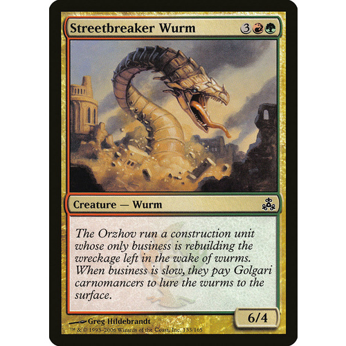 Streetbreaker Wurm - GPT