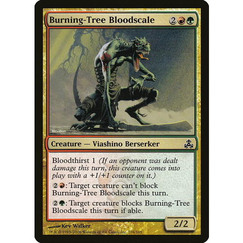 Burning-Tree Bloodscale FOIL - GPT