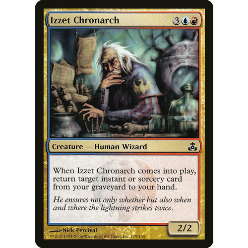 Izzet Chronarch FOIL - GPT