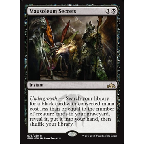 Mausoleum Secrets - GRN