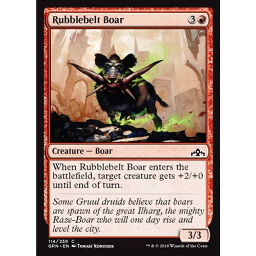 Rubblebelt Boar - GRN