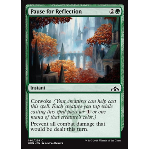 Pause for Reflection - GRN