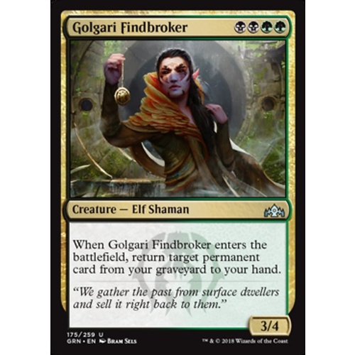 Golgari Findbroker - GRN