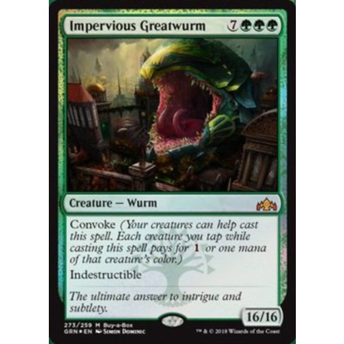 Impervious Greatwurm - GRN