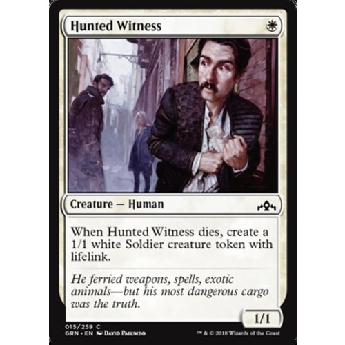 Hunted Witness FOIL - GRN