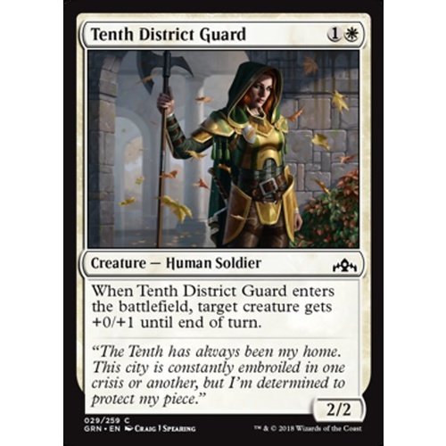 Tenth District Guard FOIL - GRN