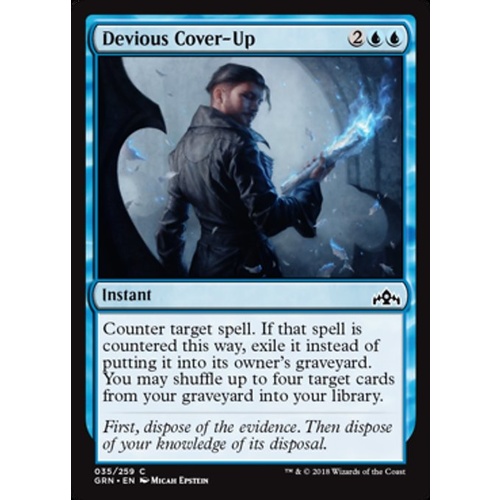 Devious Cover-Up FOIL - GRN
