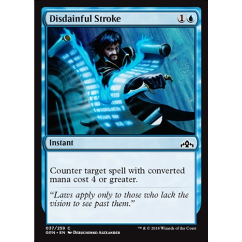 Disdainful Stroke FOIL - GRN