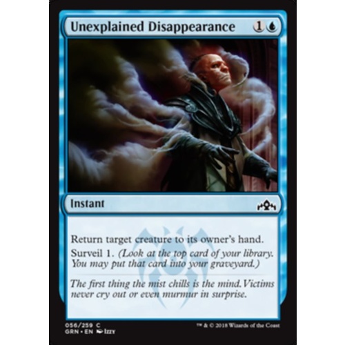 Unexplained Disappearance FOIL - GRN