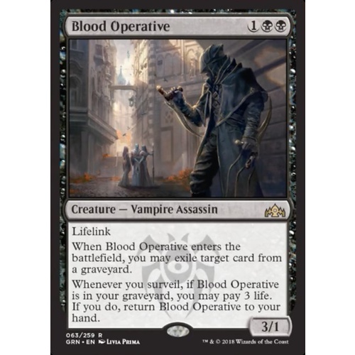 Blood Operative FOIL GRN Decked Out Gaming