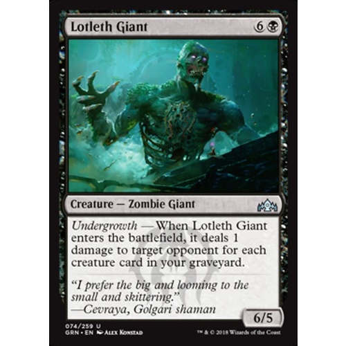 Lotleth Giant FOIL - GRN