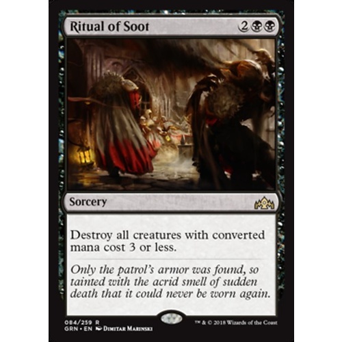 Ritual of Soot FOIL - GRN
