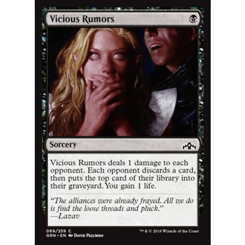 Vicious Rumors FOIL - GRN